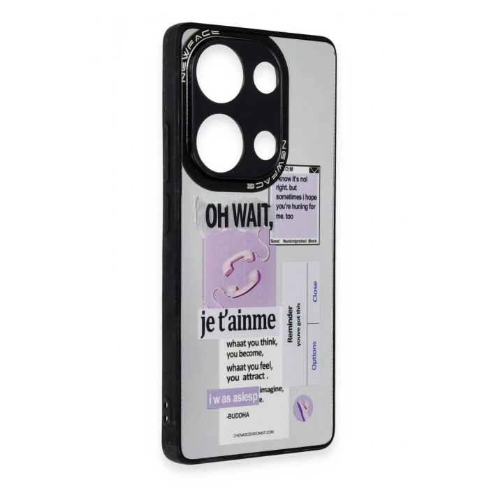 Xiaomi Redmi Note 13 Pro 5G Kılıf Mirror Desenli Kapak - Mirror - 4