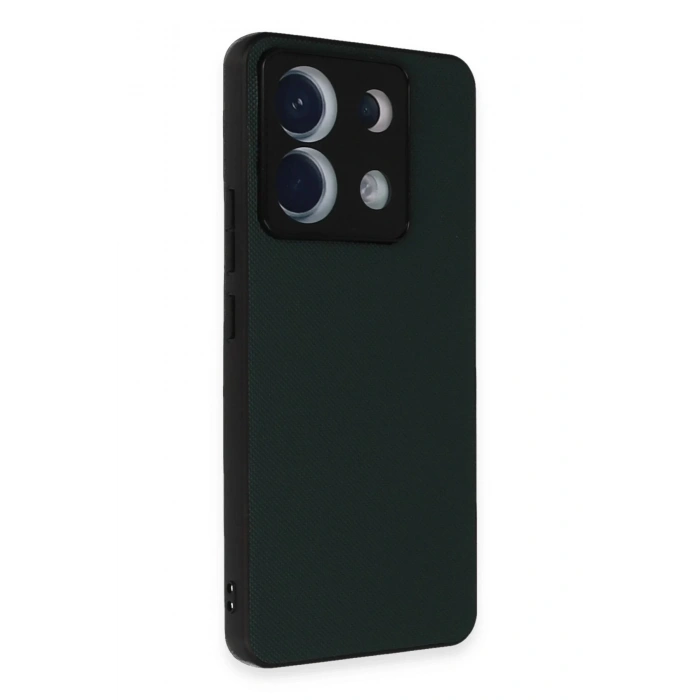 Xiaomi Redmi Note 13 Pro 5G Kılıf Taft Kapak - Koyu Yeşil