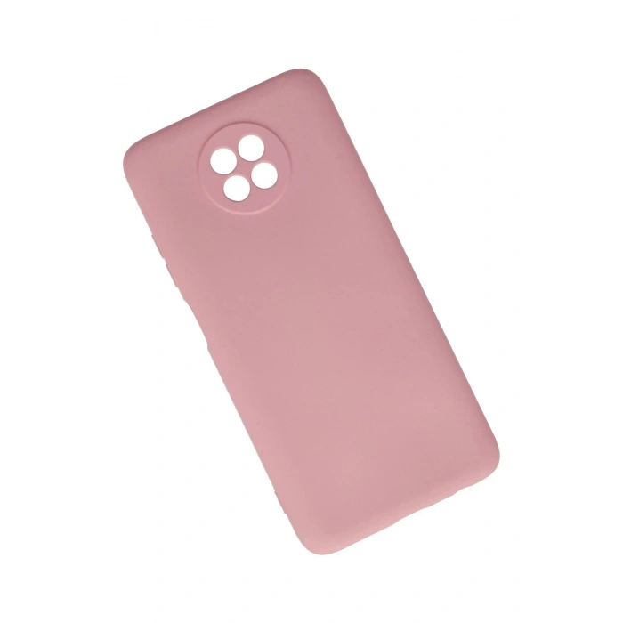 Xiaomi Redmi Note 9 5G Kılıf Nano içi Kadife Silikon - Pembe