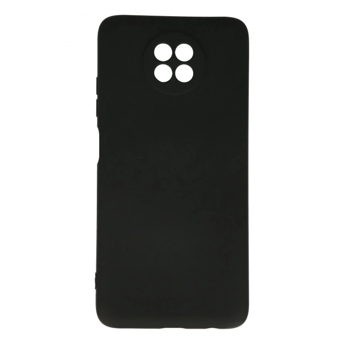 Xiaomi Redmi Note 9 5G Kılıf Nano içi Kadife Silikon - Siyah