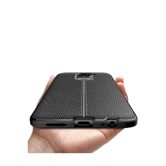 Xiaomi Redmi Note 9 Kılıf Auto Focus Kapak - Lacivert