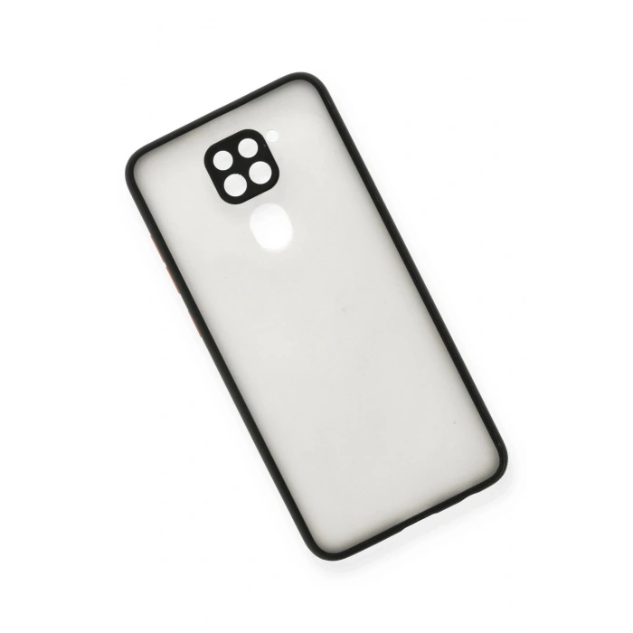 Xiaomi Redmi Note 9 Kılıf Montreal Silikon Kapak - Siyah