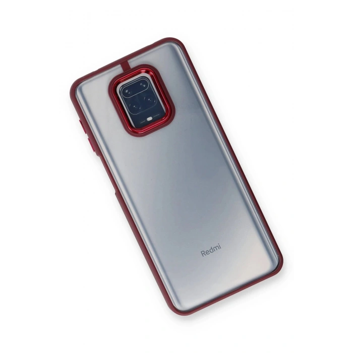 Xiaomi Redmi Note 9 Pro Kılıf Dora Kapak - Kırmızı