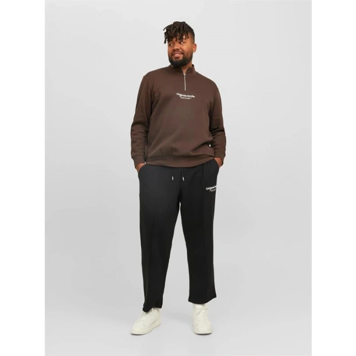 Yarım Fermuar Erkek Sweatshirt