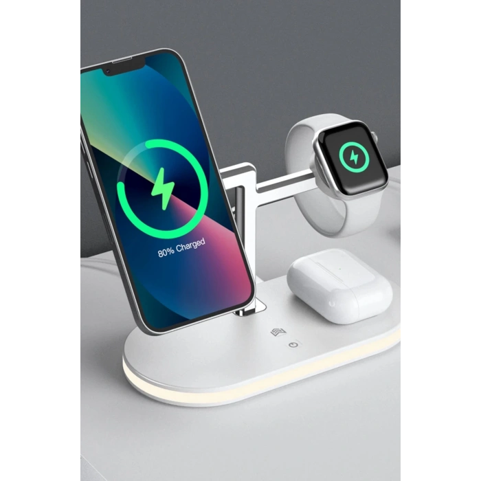 YM-UD23 Kablosuz Şarj Masaüstü Set - Siyah