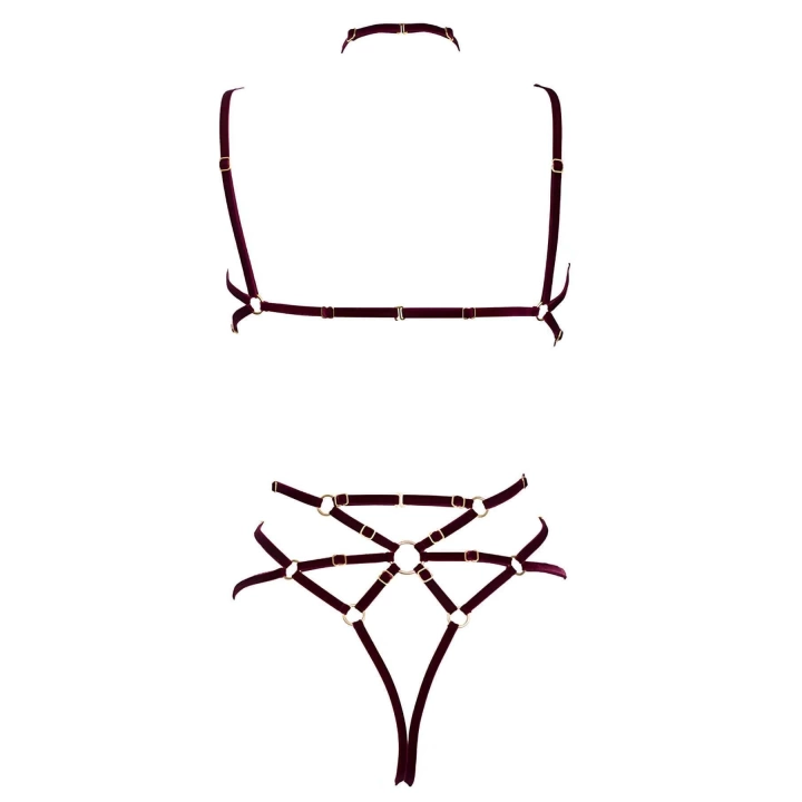 İç Çamaşır Modelleri Seksi Harness - Brf338