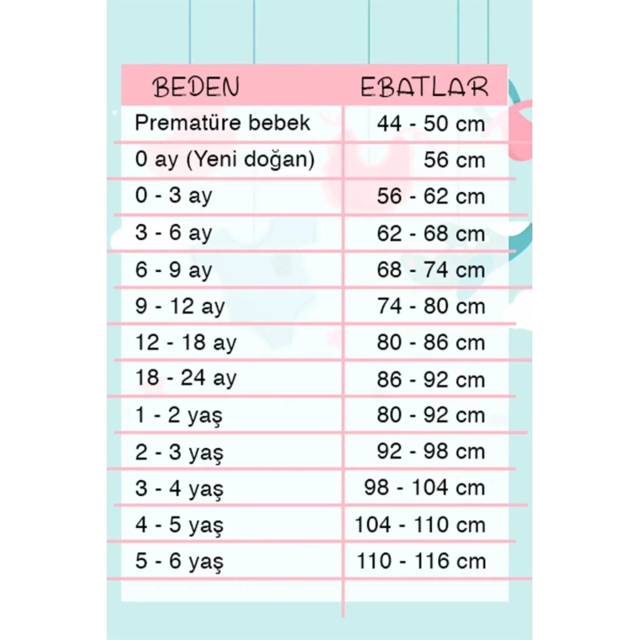 Orkide Desenli Fisto Detaylı 3 Parça Kız Bebek Takımı %100 Pamuk