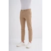 0008 İp Bağlamalı Jogger Erkek Pantolon Camel