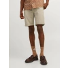 12165892 Likralı Erkek Bermuda Short Taş