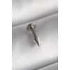 316L Çelik Gümüş Renk Çivi Model Piercing