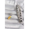 316L Çelik Gümüş Renk Sallantı Muz Model Nomination Charm