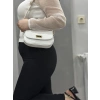 Beyaz cilt jessi çanta