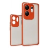 İnfinix Zero 30 4G Kılıf Montreal Silikon Kapak - Kırmızı