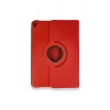 iPad 4 9.7 Kılıf 360 Tablet Deri Kılıf - Kırmızı
