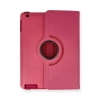 iPad 4 9.7 Kılıf 360 Tablet Deri Kılıf - Pembe