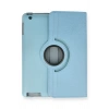 iPad 4 9.7 Kılıf 360 Tablet Deri Kılıf - Turkuaz