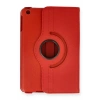 iPad Mini 1 Kılıf 360 Tablet Deri Kılıf - Kırmızı