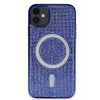 iPhone 11 Kılıf Diamond Magsafe Kapak - Lacivert