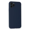 iPhone 11 Pro Kılıf Nano içi Kadife Silikon - Lacivert