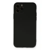 iPhone 11 Pro Kılıf Nano içi Kadife Silikon - Siyah