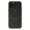 iPhone 12 Pro Max Kılıf Jack Magneticsafe Lens Silikon - Siyah