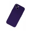 iPhone 13 Mini Kılıf Nano içi Kadife Silikon - Mor