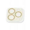 iPhone 13 Pro Shine Kamera Lens Koruma Cam - Gold