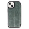 iPhone 14 Kılıf Flip Cover - Koyu Yeşil