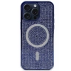 iPhone 14 Pro Max Kılıf Diamond Magsafe Kapak - Lacivert