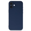 iPhone 16 Kılıf First Silikon - Lacivert