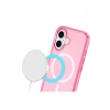 iPhone 16 Kılıf Glow Magsafe Kapak - Pembe