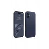 iPhone 16 Plus Kılıf First Silikon - Lacivert