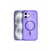 iPhone 16 Plus Kılıf Glow Magsafe Kapak - Mor