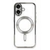 iPhone 16 Plus Kılıf Kross Magneticsafe Kapak - Gümüş