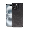 iPhone 16 Pro Kılıf Aras Deri Kapak - Siyah