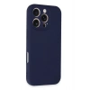 iPhone 16 Pro Kılıf First Silikon - Lacivert