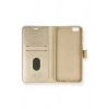 iPhone 6 Plus Kılıf Trend S Plus Kapaklı Kılıf - Gold