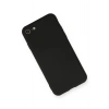 iPhone 7 Kılıf Nano içi Kadife Silikon - Siyah