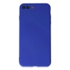 iPhone 7 Plus Kılıf First Silikon - Koyu Mavi