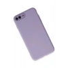 iPhone 7 Plus Kılıf Lansman Glass Kapak - Lila