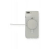 iPhone 8 Plus Kılıf Magneticsafe Şeffaf Silikon - Şeffaf