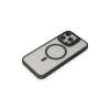 Joko iPhone 15 Pro Max Kılıf Roblox Lens Magsafe Standlı Kapak - Koyu Yeşil