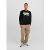 Logo Baskılı Erkek Sweatshirt