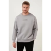 New Age Sırt Baskılı Üç İplik Sweatshirt
