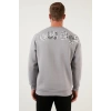 New Age Sırt Baskılı Üç İplik Sweatshirt