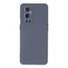 One Plus 9 Pro Kılıf Nano içi Kadife Silikon - Gri