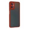 Oppo A96 Kılıf Montreal Silikon Kapak - Kırmızı