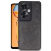 Oppo Reno 11F Kılıf Aras Deri Kapak - Siyah