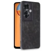 Oppo Reno 11F Kılıf Aras Deri Kapak - Siyah