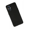Oppo Reno 7 Lite Kılıf First Silikon - Siyah